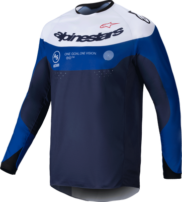 ALPINESTARS Pro-Dura Jersey - Navy/Bright Blue/White 