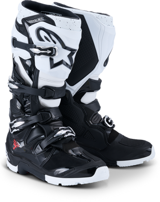 ALPINESTARS Tech 7 Enduro Boots - Black/White 