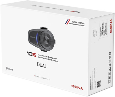 SENA 10S Bluetooth 4.1 Headset & Intercom - Dual Pack
