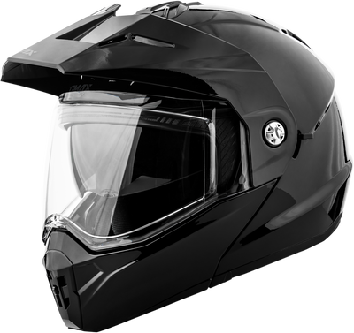 GMAX MD-74 Solid Helmets - Gloss Black