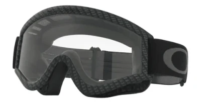 OAKLEY O-Frame MX Goggles - Clear Lenses,  Carbon Fiber Strap