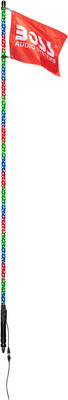 BOSS AUDIO 360 Degree RGB LED Whip Flag - 6'