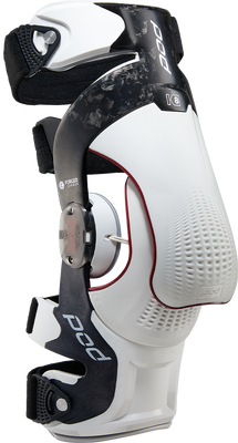 POD K8 3.0 Knee Brace (Right) - Carbon/White