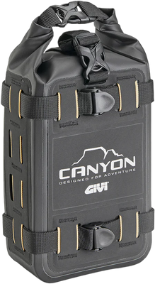 GIVI CANYON ADV CARGO BAG 4L ENGINE GUARD / TAIL BAG BLACK