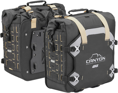 GIVI CANYON ADV SADDLEBAGS 35L EA BLACK