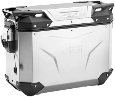 GIVI OUTBACK EVO SMART CASE 37L RIGHT ONLY SILVER