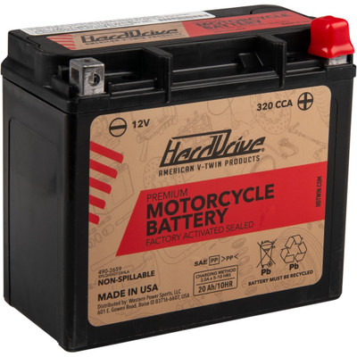 HARDDRIVE PREMIUM BATTERY GYZ20HLA INDIAN