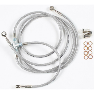 GBRAKES 3 LINE FRONT BRAKE LINE KIT
