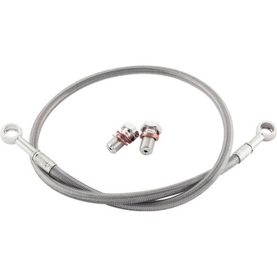 GBRAKES BRAKE LINE REAR SILVER SUZ