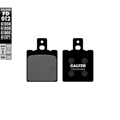 GALFER G-Semi-Metallic Brake Pads