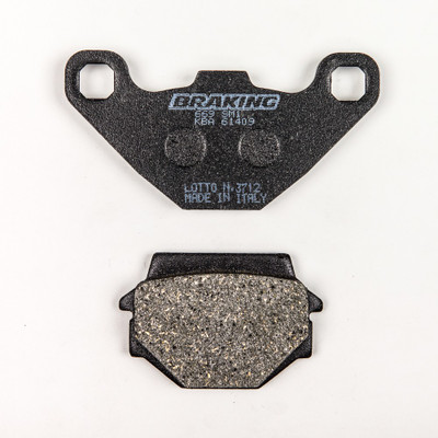 BRAKING BRAKE PAD SET SEMI-METALLIC