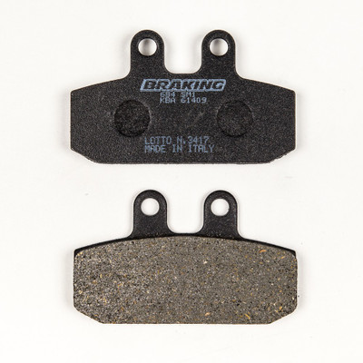 BRAKING BRAKE PAD SET SEMI-METALLIC