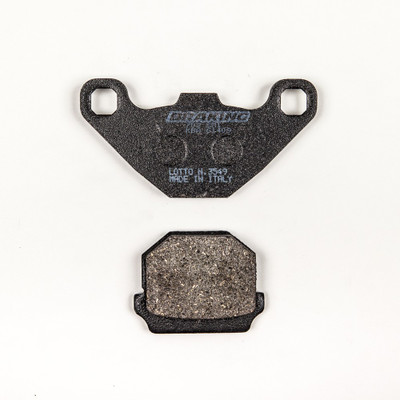 BRAKING BRAKE PAD SET SEMI-METALLIC