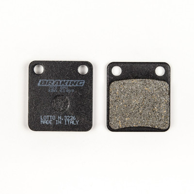 BRAKING BRAKE PAD SET SEMI-METALLIC