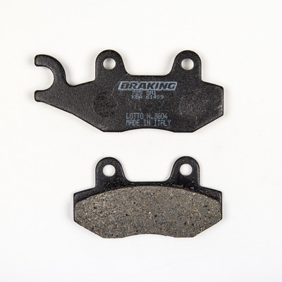 BRAKING BRAKE PAD SET SEMI-METALLIC