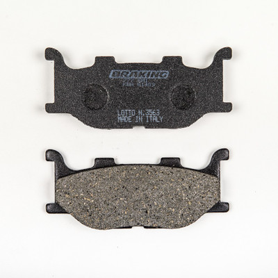 BRAKING BRAKE PAD SET SEMI-METALLIC