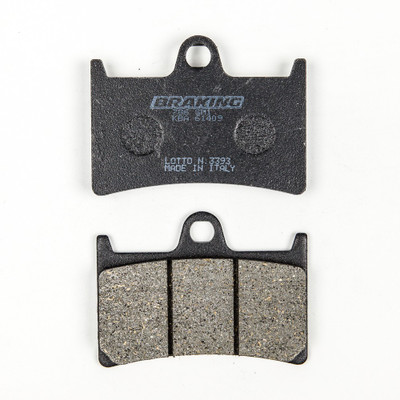 BRAKING BRAKE PAD SET SEMI-METALLIC