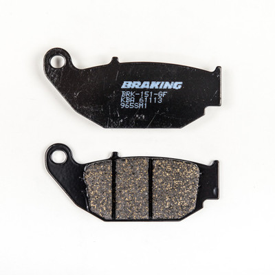 BRAKING BRAKE PAD SET SEMI-METALLIC