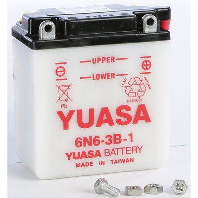 YUASA BATTERY 6N6-3B-1 CONVENTIONAL