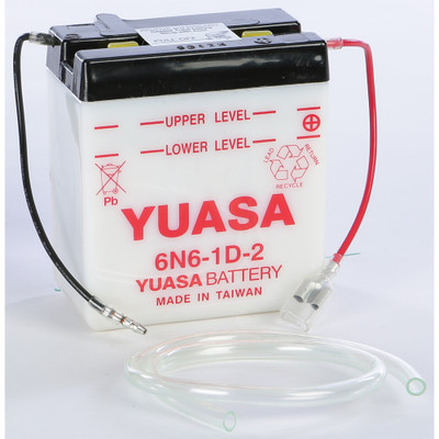 YUASA BATTERY 6N6-1D-2 CONVENTIONAL