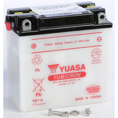 YUASA BATTERY YB7-A CONVENTIONAL