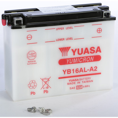 YUASA BATTERY YB16AL-A2 CONVENTIONAL
