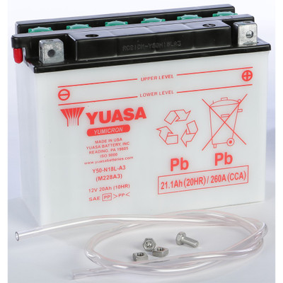 YUASA BATTERY Y50-N18L-A3 CONVENTIONAL
