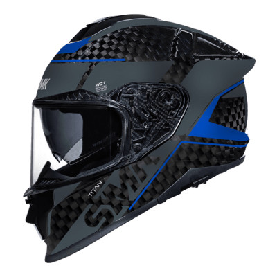 SMK Titan Carbon Nero Helmet