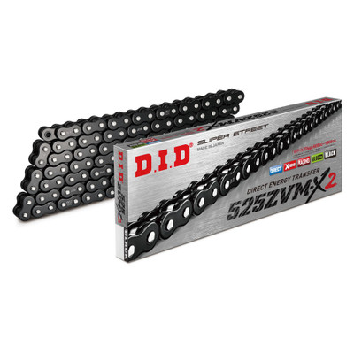 D.I.D CHAIN 525ZVM-X2 BK&BK-130ZB 525ZVMX2B130