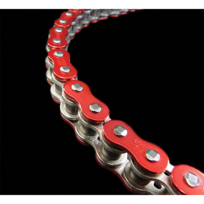 EK CHAIN ZVX3 NX-RING 530-120L RED 530ZVX3-120AR