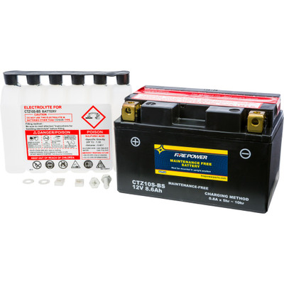 FIRE POWER BATTERY CTZ10S-BS MAINTENANCE FREE