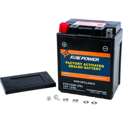FIRE POWER BATTERY CTX14AH SEALED FACTORY ACTIVATED CTX14AH-BS(FA)