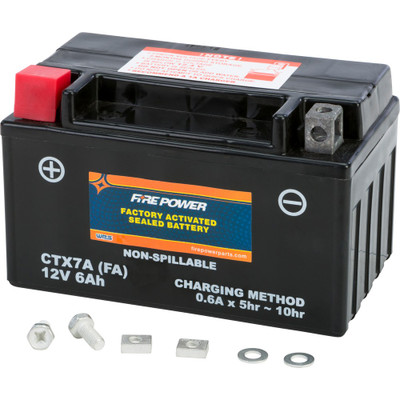FIRE POWER BATTERY CTX7A SEALED FACTORY ACTIVATED CTX7A-BS(FA)