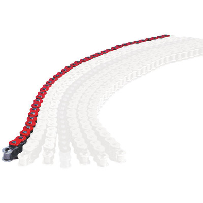 EK CHAIN MVXZ2 X-RING 520-120L RED 520MVXZ2-120R