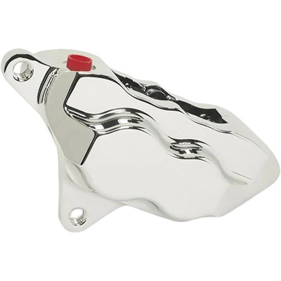 HAWG HALTERS INC 4 PISTON FRONT CALIPER L/H CHROME 84-99 W/ 11.5" ROTOR LHSCC500
