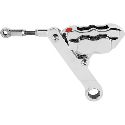 HAWG HALTERS INC 4 PISTON FRONT BRAKE KIT FLSTS CHROME FKHSCC100