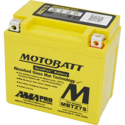 MOTOBATT BATTERY MBTZ7S SEALED FACTORY ACTIVATED