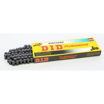 D.I.D SUPER 428NZ-132 NON O-RING CHAIN BLACK 428NZX132RB