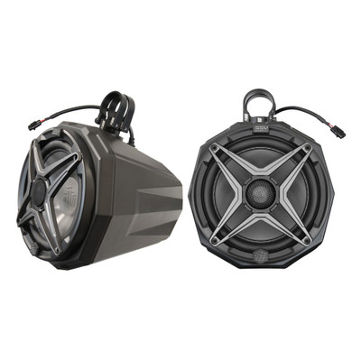SSV WORKS 8" CAGE MOUNT POD SSV SPEAKER 1.5" ROLL CAGE US2-C8A-150