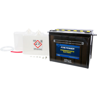 FIRE POWER BATTERY W/ACID CHD4-12 12V