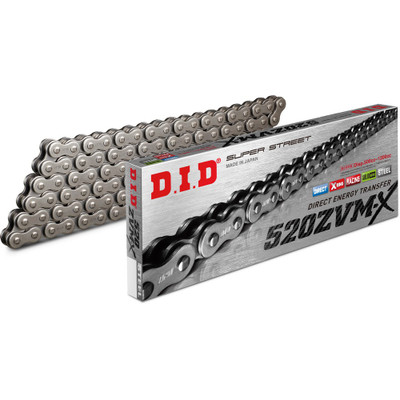 D.I.D SUPER STREET 520ZVMX-120L X-RING ZVMX SERIES NATURAL 520ZVMXX120Z