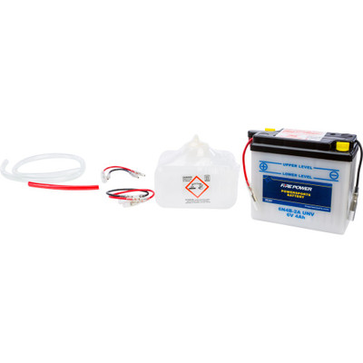 FIRE POWER BATTERY W/ACID 6N4B-2A UNV 6V 6N4B-2A/UNV