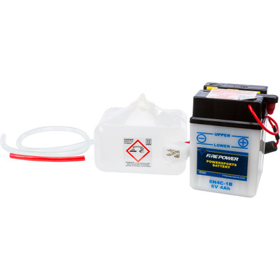 FIRE POWER BATTERY W/ACID 6N4C-1B 6V
