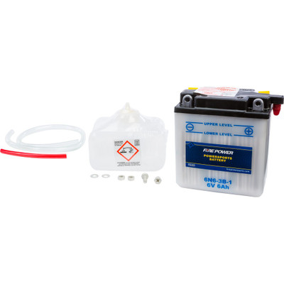 FIRE POWER BATTERY W/ACID 6N6-3B-1 6V