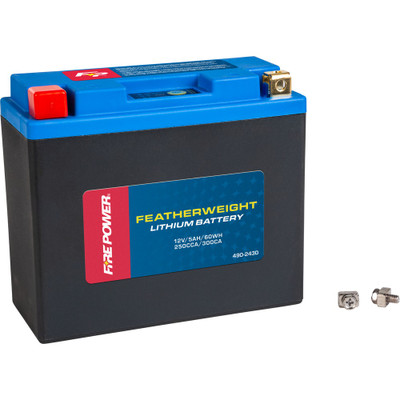FIRE POWER FEATHERWEIGHT LITHIUM BATTERY 250 CCA 12V/60WH HJT12B-FPP-B