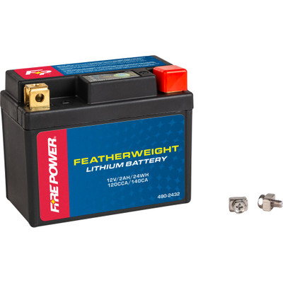 FIRE POWER FEATHERWEIGHT LITHIUM BATTERY 120 CCA 12V/24WH LFP03L-B
