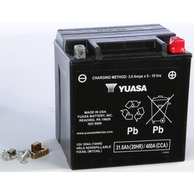 YUASA BATTERY YIX30L SEALED FACTORY ACTIVATED YUAM7230L