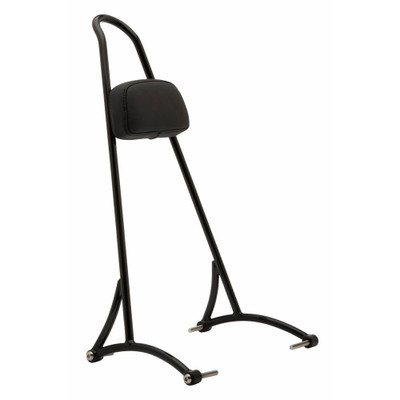 BURLY BRAND TALL SISSY BAR W/ PAD BLACK DYNA 06-17 B13-1505B