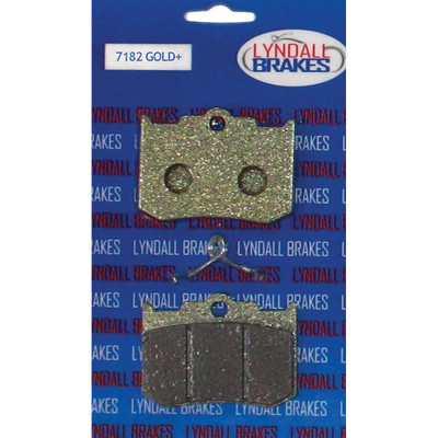 LYNDALL BRAKES BRAKE PAD G+ PM 4PST 7182 GOLD+
