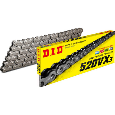 D.I.D 520VX3 CLIP MASTERLINK NATURAL FJ520VX3